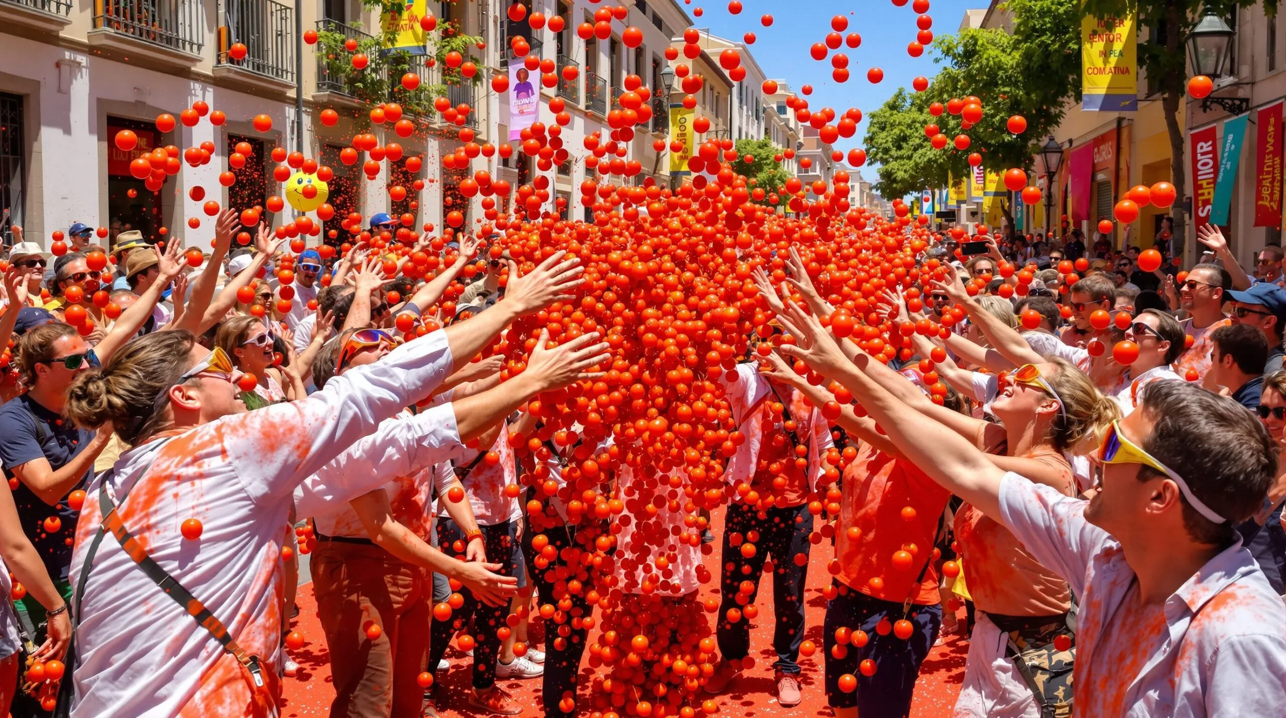 Tomatina: el evento español que transforma Buñol en una batalla de tomates