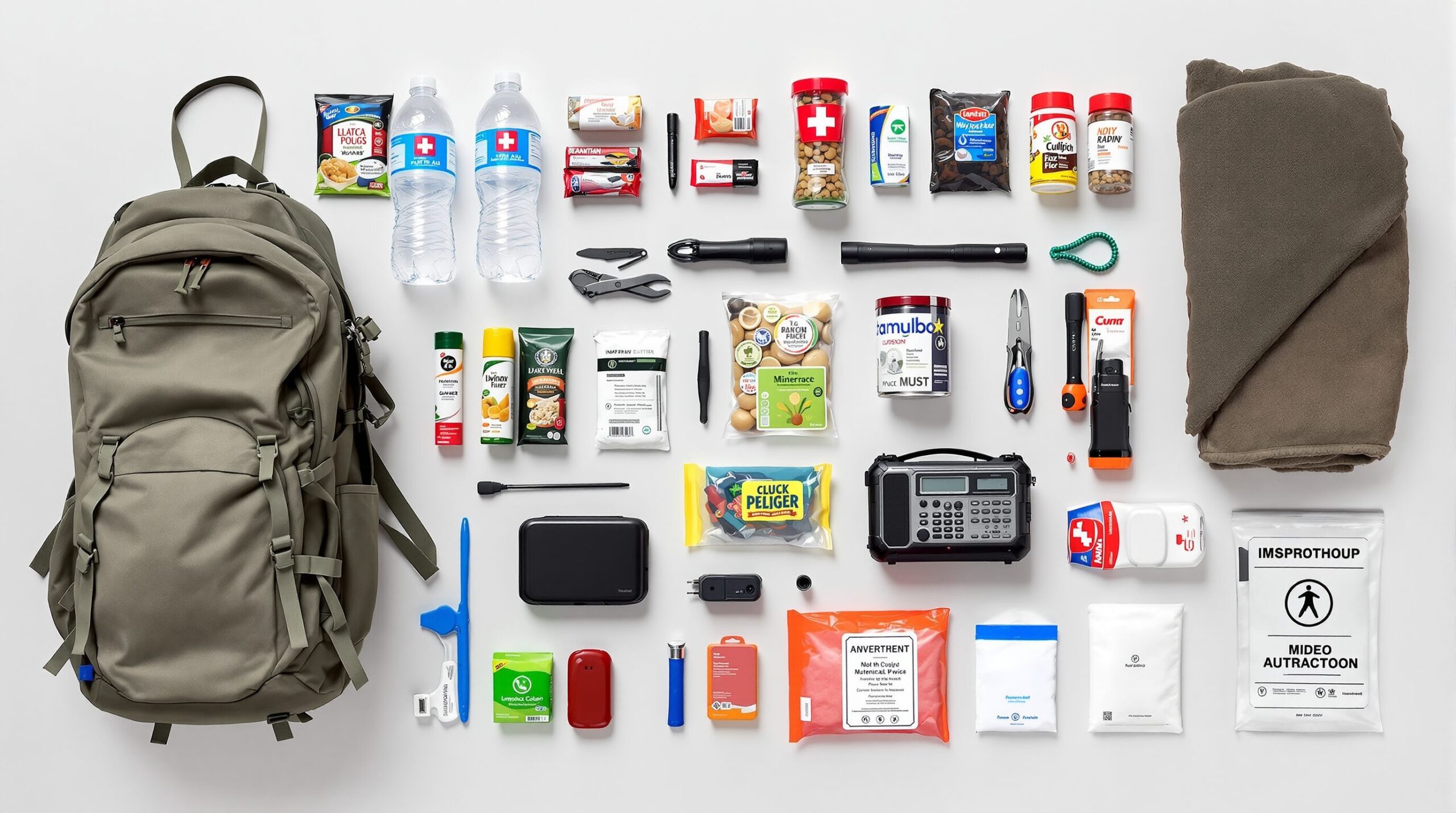 kit de supervivencia para 72 horas