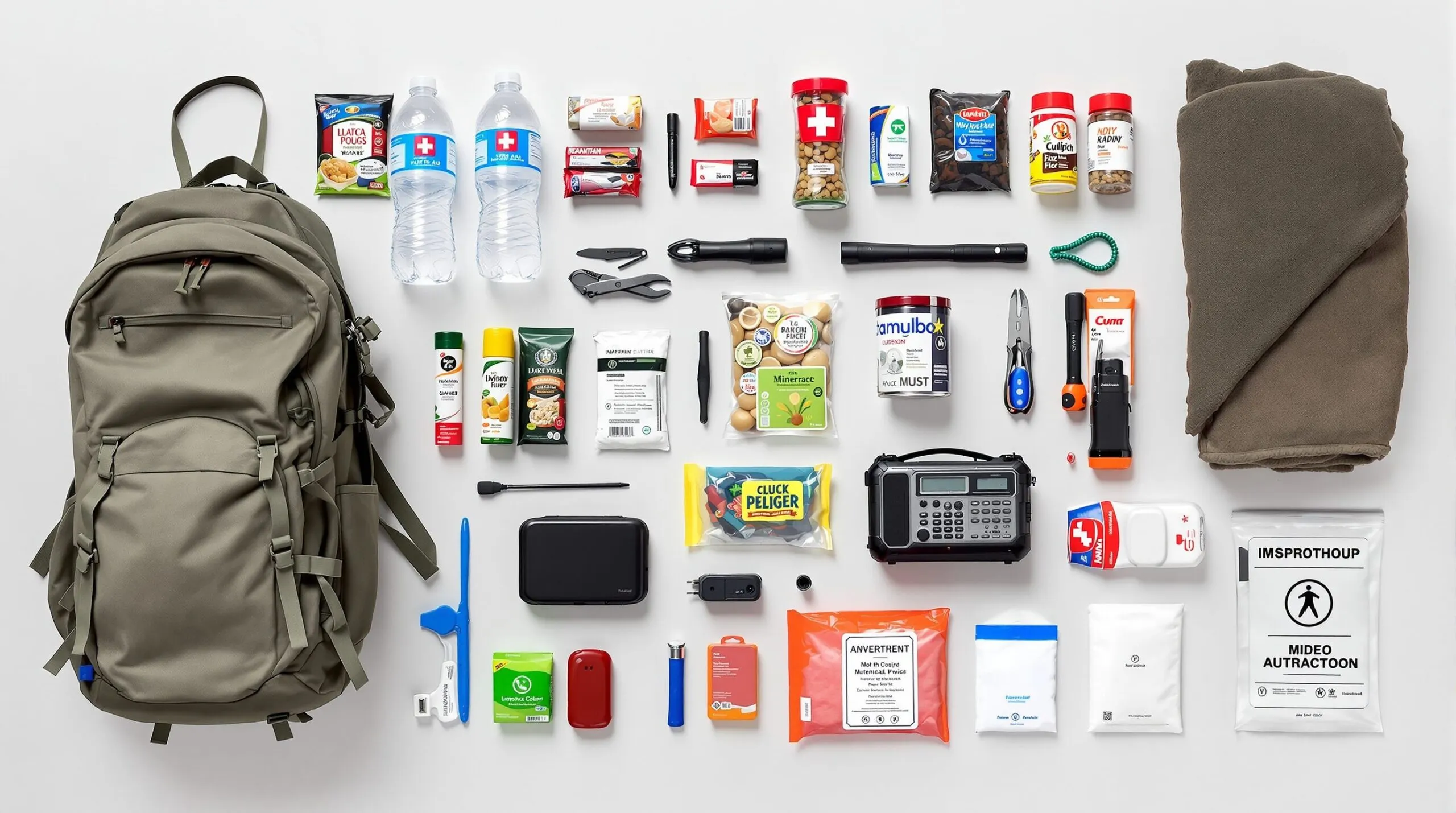kit de supervivencia para 72 horas